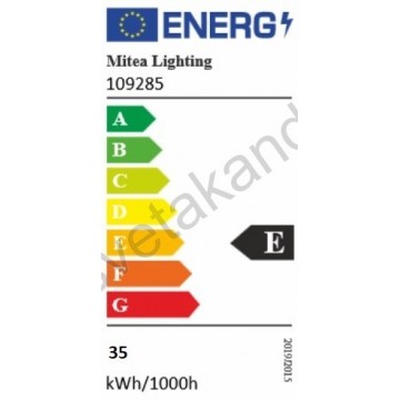 LED visilica 35W 3000K ECLIPTICA MAP9451-7 siva+smoky