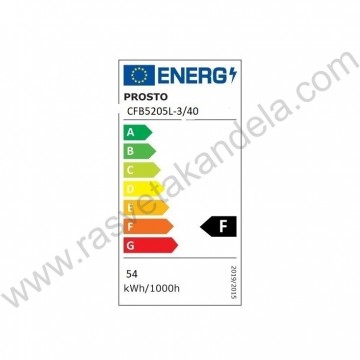 Plafonski ventilator sa LED svetlom 132cm CFB5205L-3/40