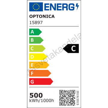 LED reflektor SMD 500W 6000K crni Optonica 15897