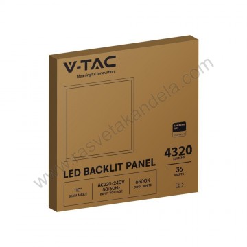 Led panel ugradni 595x595 36W 4000K VT-61036 SMD SAMSUNG čip