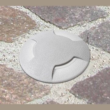 Spoljna lampa za ugradnju u beton Fumagalli 1xGU10 CECI 90 3L IP67 siva