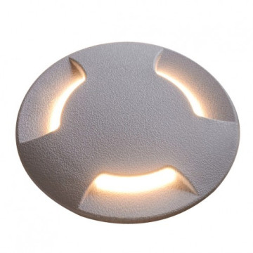 Spoljna lampa za ugradnju u beton Fumagalli 1xGU10 CECI 90 3L IP67 siva