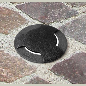 Spoljna lampa za ugradnju u beton Fumagalli 1xGU10 CECI 90 3L IP67 crna