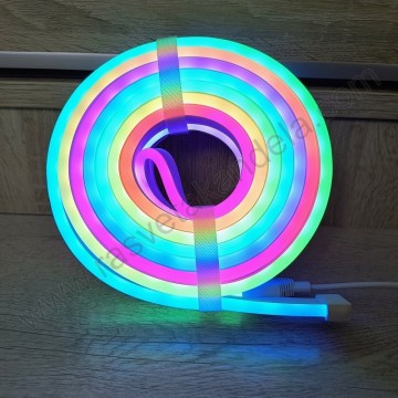 SMART RGB LED traka NEON FLEX DIGITAL-10 60d IP65 10m adapter+daljinski