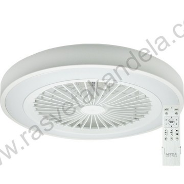 Plafonski ventilator sa LED svetlom MV5020-W-2 25W 3000/4000K/6500K beli
