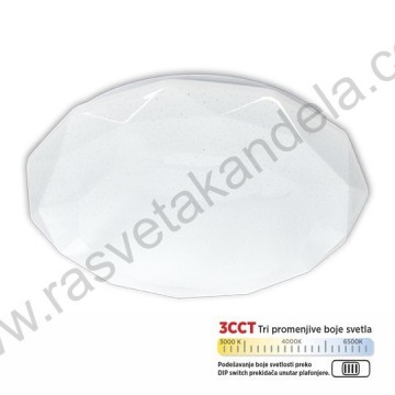 LED plafonjera M205401-CCT 18W 3000/4000/6500K