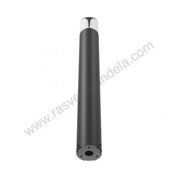 Baštenska stubna lampa 1xE27 80cm BRY-MILANO-800 siva