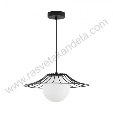 Visilica 1xE27 metalna crna BRY-W004R-1H