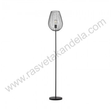 Podna lampa 1xE27 crna BRY-W005T-1H