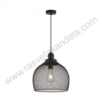 Visilica 1xE27 metalna crna BRY-W006R-1H