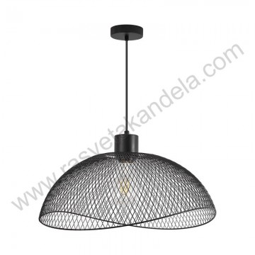 Visilica 1xE27 metalna crna BRY-W006R-1H