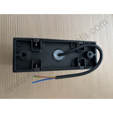 Baštenska stubna LED lampa 9W 3000K LI3026 crna