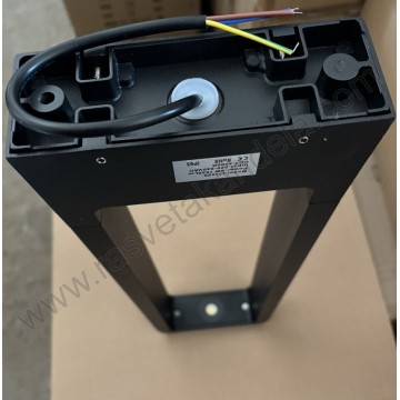 Baštenska LED lampa visine 50cm 9W 3000K LI3028 crna