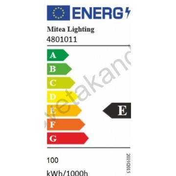 Led reflektor M480100-C6 SMD ECO LED 100W 6500K crni