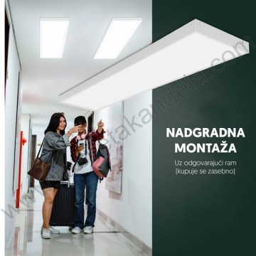 LED panel ugradni 1195x295mm 40W 6500K LP30120W-G3HL