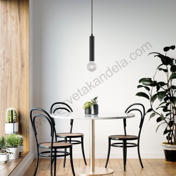 Visilica 1xE27 BRY-G005R-1H crna
