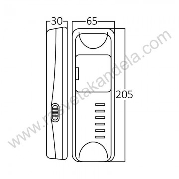 Panik lampa LED 2W 6500K BRY-BM30