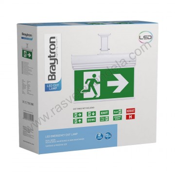 Panik lampa LED 2W zelena IP20 BRY-EXIT-LED