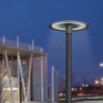 LED baštenska lampa za stub 70W 3000/4000/6500K BRY-TOPLIGHT-D460 crna