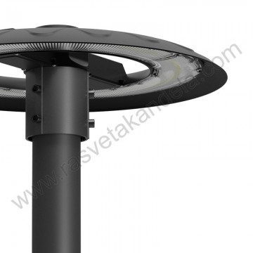 LED baštenska lampa za stub 70W 3000/4000/6500K BRY-TOPLIGHT-D460 crna