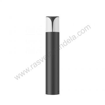 Baštenska stubna lampa 1xE27 50cm BRY-MILANO-500 siva