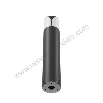 Baštenska stubna lampa 1xE27 50cm BRY-MILANO-500 siva