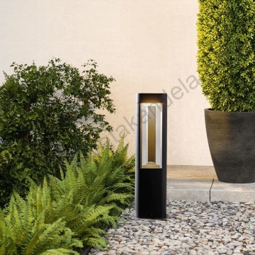 Baštenska LED lampa 50cm 7W 3000K IP54 BRY-DALLAS-500 siva