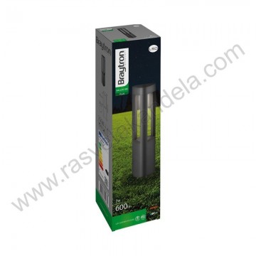 Baštenska LED lampa 50cm 7W 3000K IP54 BRY-DALLAS-500 siva