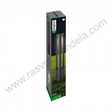 Baštenska LED lampa 80cm 7W 3000K IP54 BRY-DALLAS-800 siva