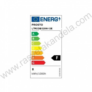 COB LED traka 6500K 5m 12V 8W/m 320d IP20