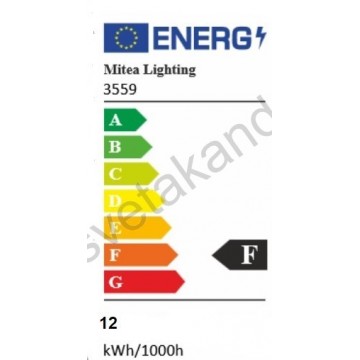 Baštenska zidna LED lampa 12W 4000K IP54 siva MORPH ADVITI