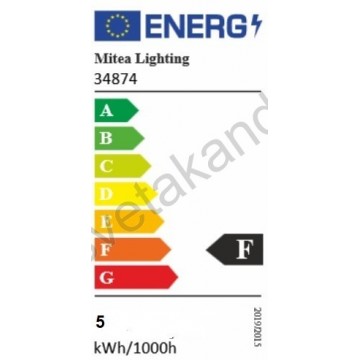 LED stona lampa 5W 5CCT+ dimabilna crna HERON LED VIRONE