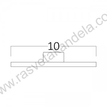 LED traka SMD 3000K 10m 24V 20W/m 240d IP20 BRY-PLUSLINE
