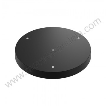 LED plafonjera fi50cm 45W 3000/4000/6500K crna BRY-BLADE