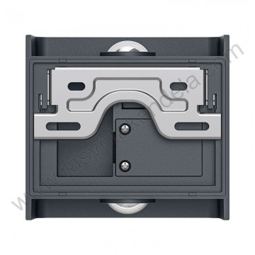 Baštenska zidna LED lampa 2W 3000/4000/6500K crna BRY-VECTOR