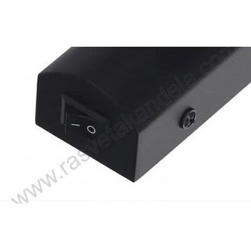 Zidna lampa za slike i ogledala 8W 4200K crna ANKA-8