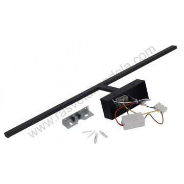 Zidna lampa za slike i ogledala LED 12W 4200K IP44 KANARYA-12 crna