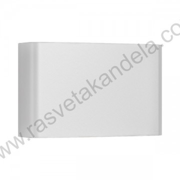 Baštenska zidna LED lampa 6W 3000/4000/6500K bela BRY-VECTOR