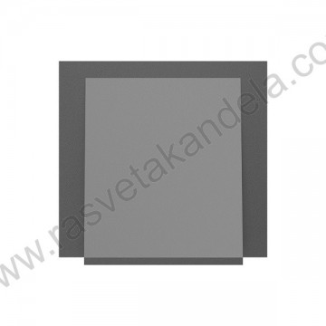 Baštenska zidna LED lampa 6W 3000/4000/6500K tamno siva BRY-VEKTA