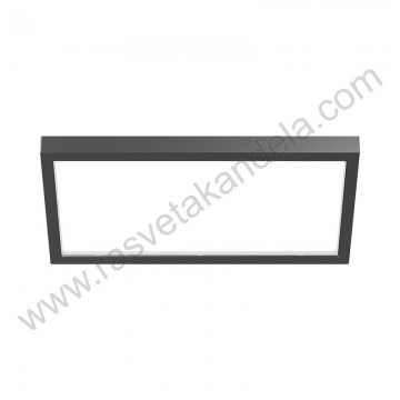 Baštenska zidna LED lampa 20W 3000/4000/6500K tamno siva BRY-NAPOLI