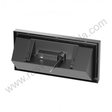 Baštenska zidna LED lampa 20W 3000/4000/6500K tamno siva BRY-NAPOLI