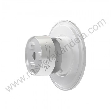 LED zidna lampa 8W 3000/4000/6500K bela BRY-PALERMO-XS