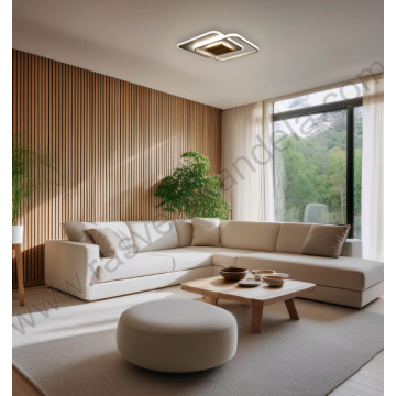 LED luster plafonjera CCT 60W 3000K-6000K sa daljinskim