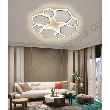 LED luster plafonjera fi50cm 68W 3000/4000/6000K sa daljinskim 12827