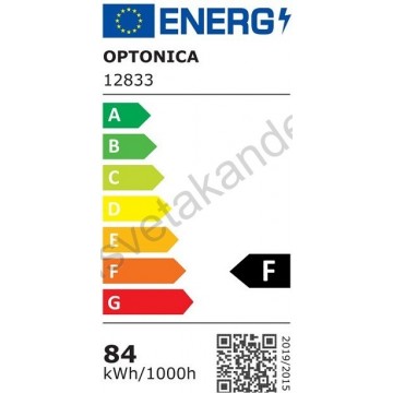 LED luster plafonjera 84W 3000/4000/6000K crno-bela sa daljinskim 12833