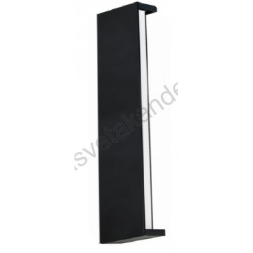 Baštenska zidna LED lampa 20W 4200K CALEX-2 crna