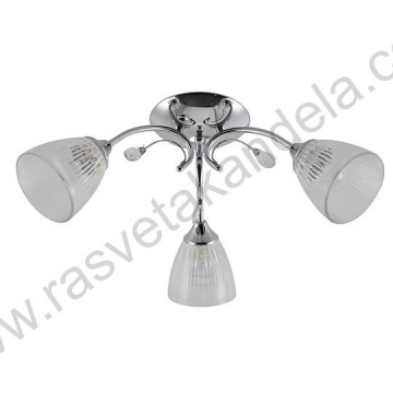 Luster plafonjera 3xE27 M10731-3 hrom