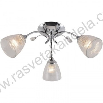 Luster plafonjera 3xE27 M10731-3 hrom