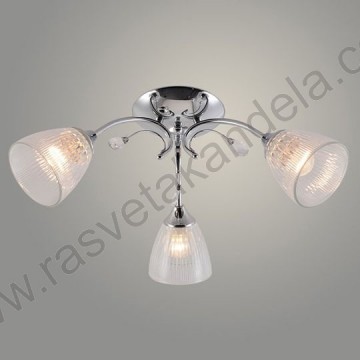 Luster plafonjera 3xE27 M10731-3 hrom