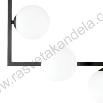 Luster 5xE27 M10771-5 crni